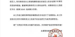 蒋依依团队否认偷税传言，强调从未被认定为问题艺人缩略图