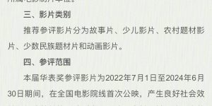 华表奖20年啦，中国电影的大派对，快来看评选开始啦！缩略图