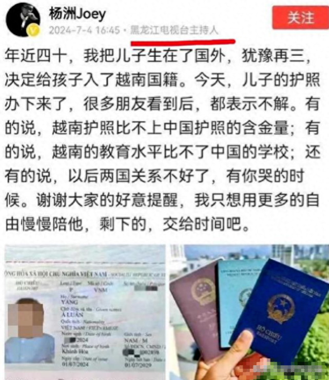 主持人娃成越南人遭吐槽，他回怼：娶越南媳妇省了彩礼还赚块地呢！插图